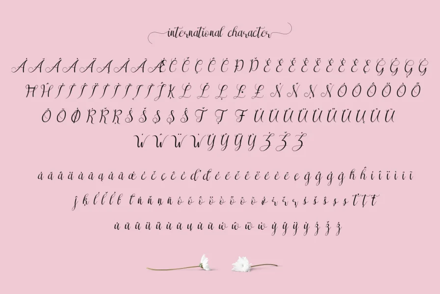 Sareeka Font preview 3