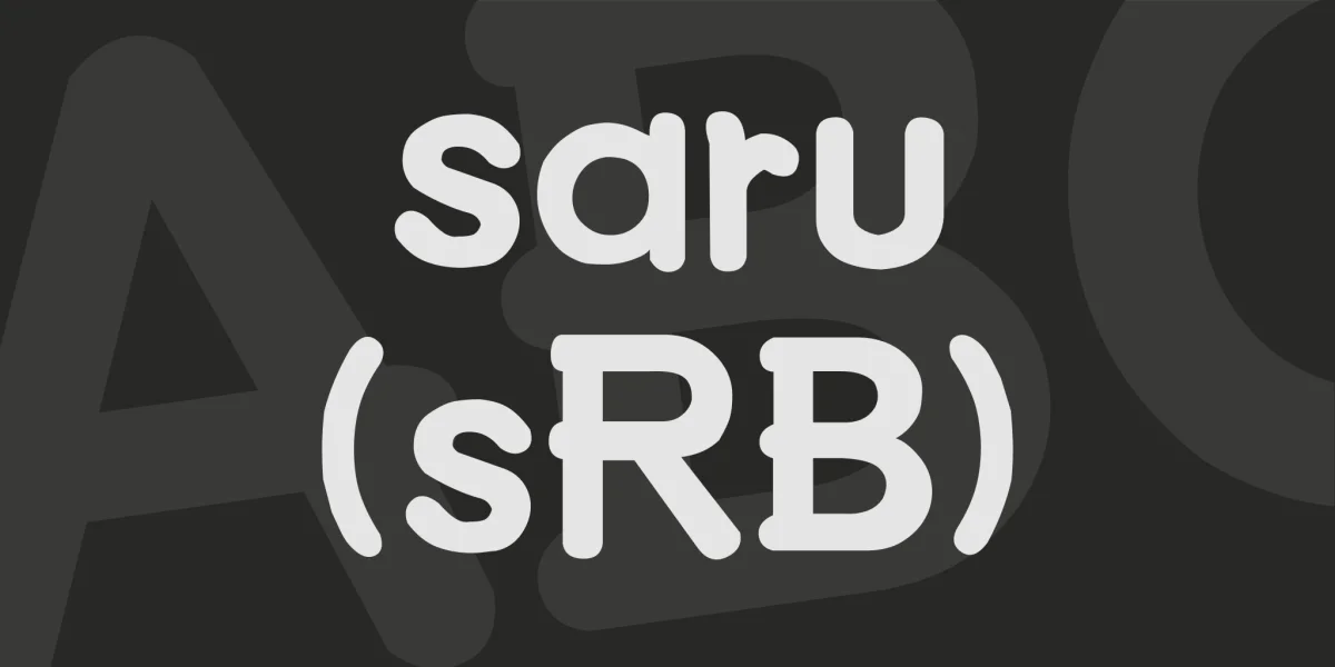 saru (sRB) Font