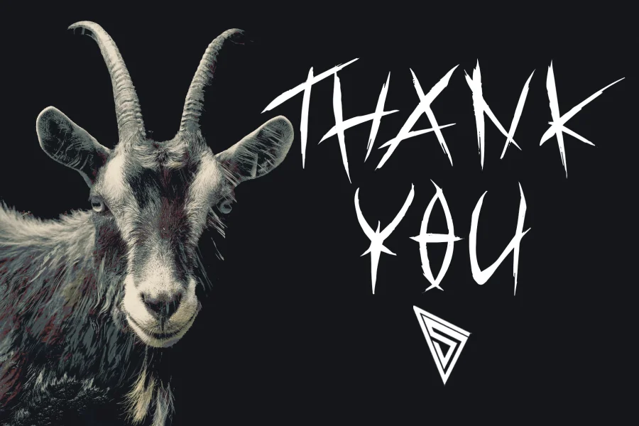 Satanic Demon Font preview 4