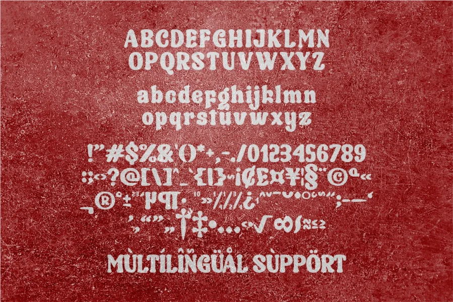 Sauce Tomato Font preview 7