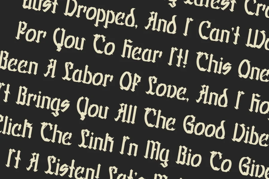 Scarbes Font preview 10