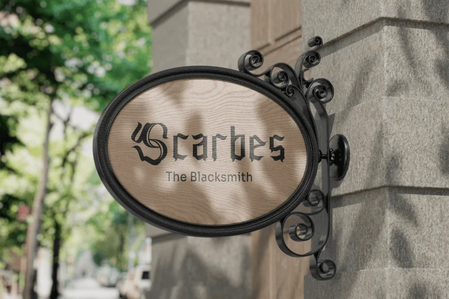 Scarbes Font preview 15