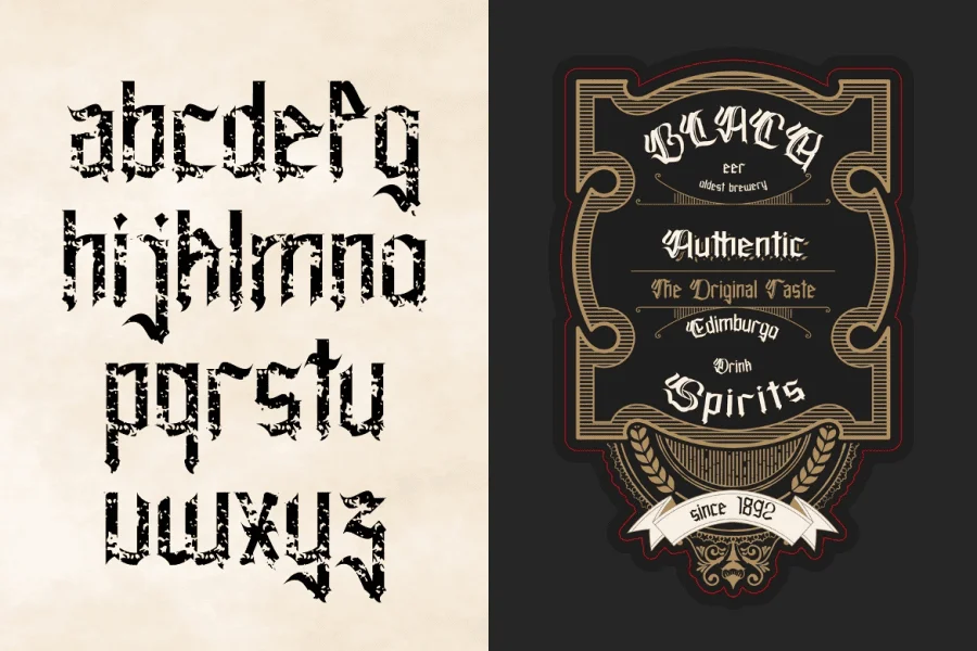 Scarbes Font preview 7