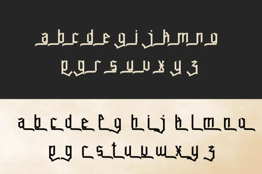 Scarbes Font preview 8