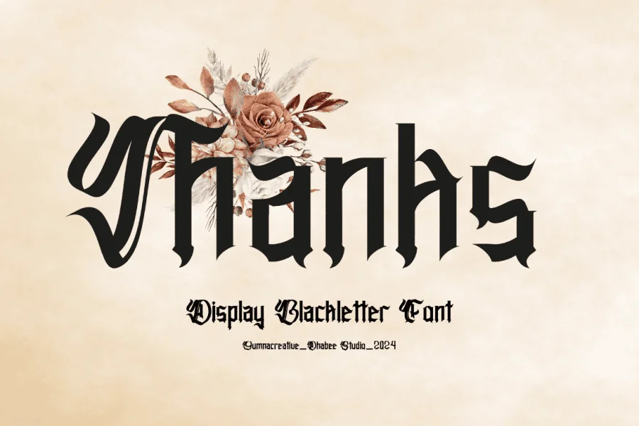 Scarbes Font preview 9