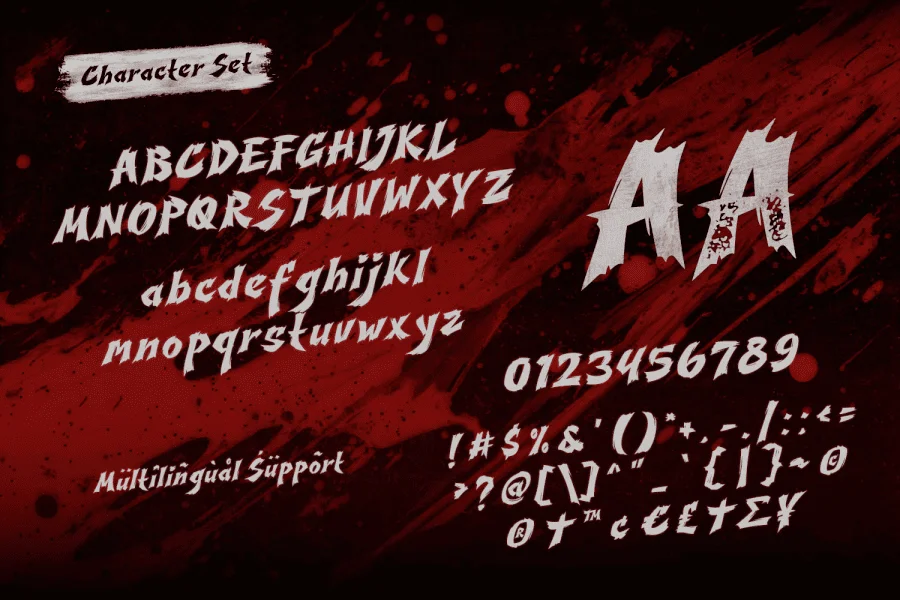 Scarfire Font Family preview 2