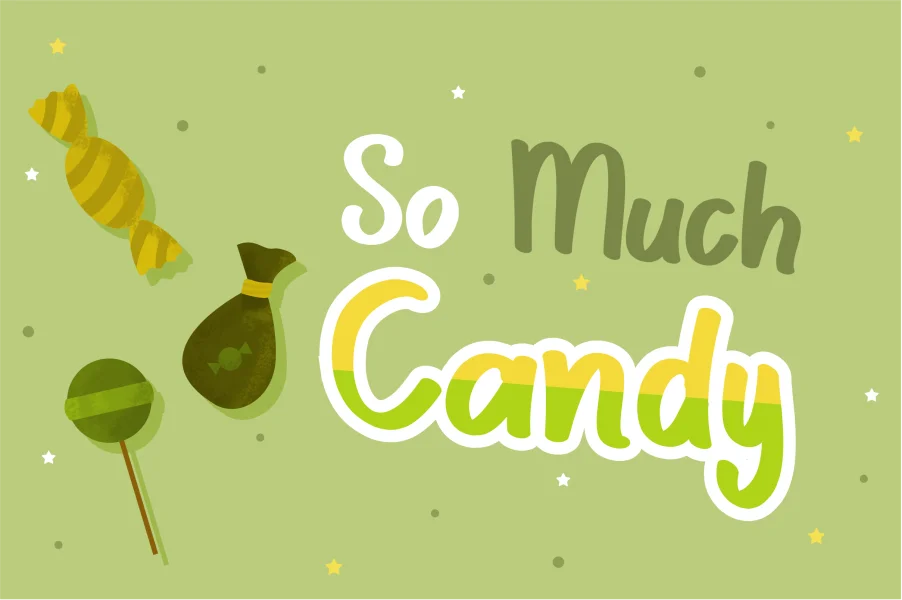 Scary Candy - Personal Use Font preview 4
