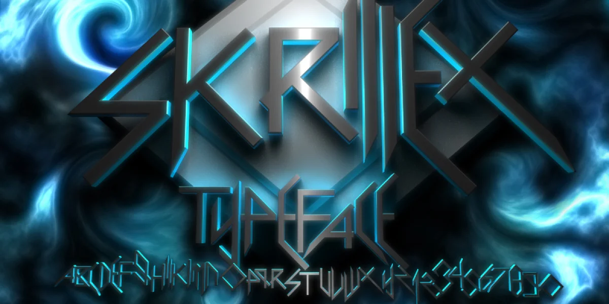Scary Glyphs and Nice Characters Font