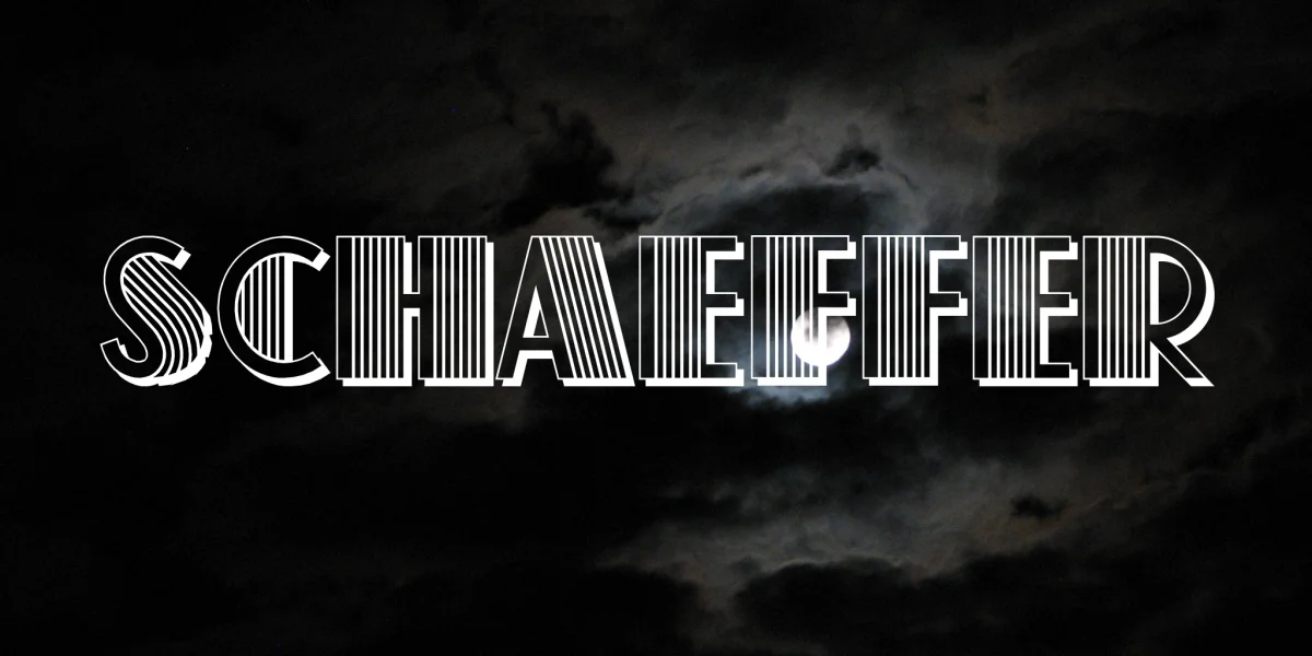 Schaeffer Font