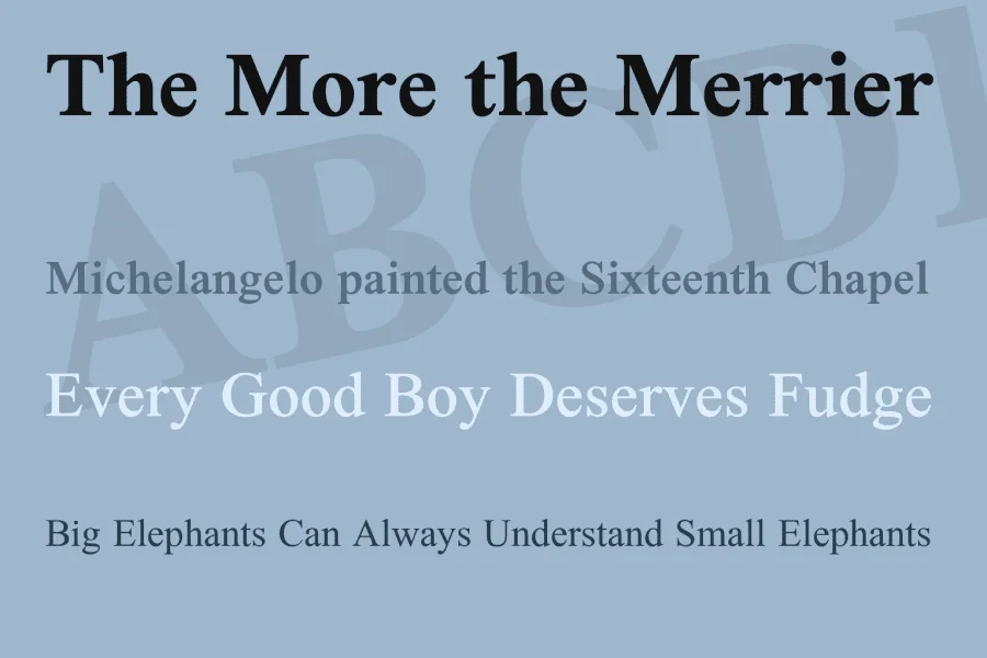 Scheherazade Font Family preview 3