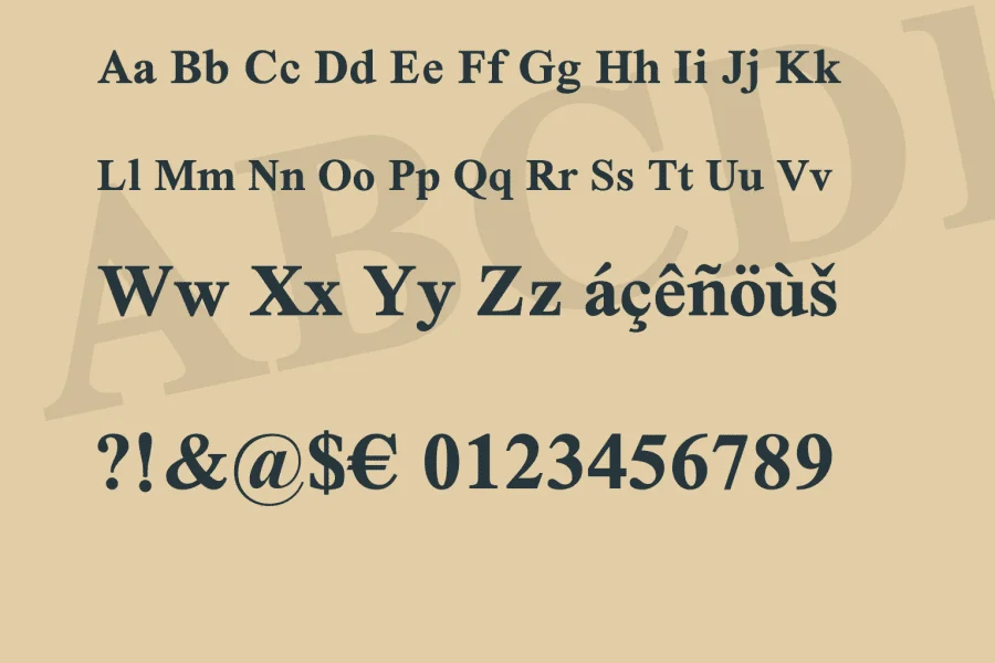 Scheherazade Font Family preview 5