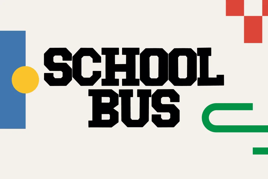 Scholar Block Font preview 2