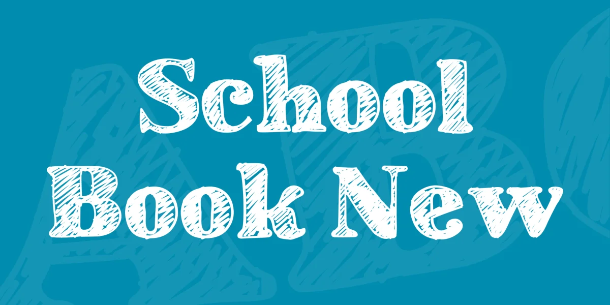 School Book New Font