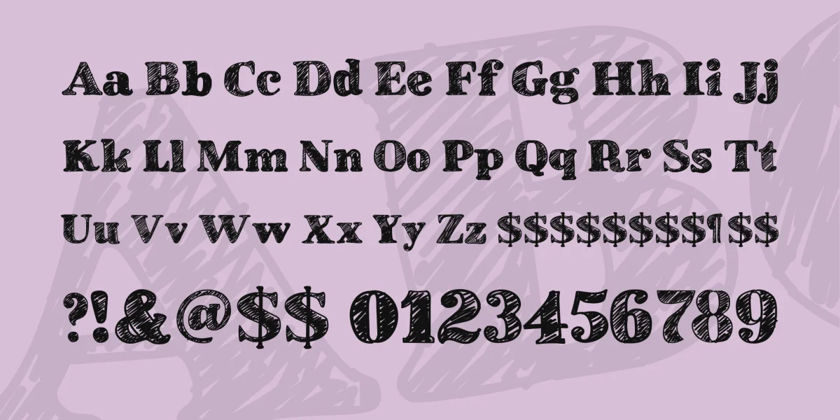 School Book New Font preview 3