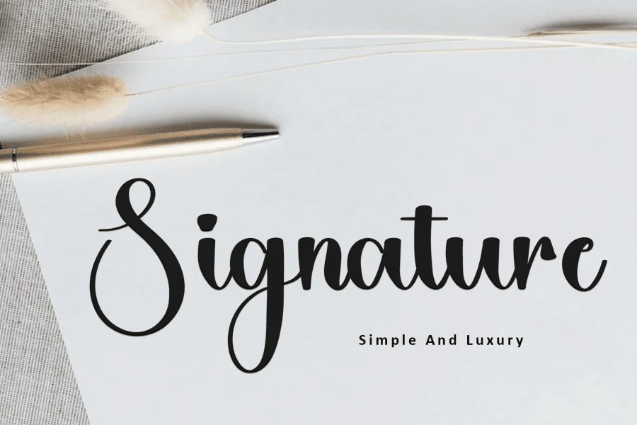 School Calligraphy Font preview 6
