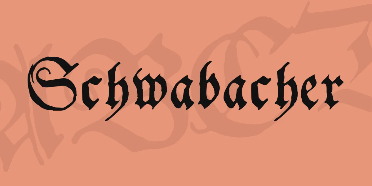 Schwabacher Font