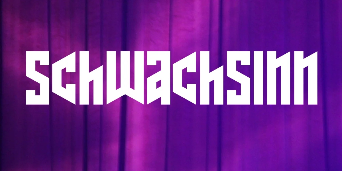 Schwachsinn Font Family