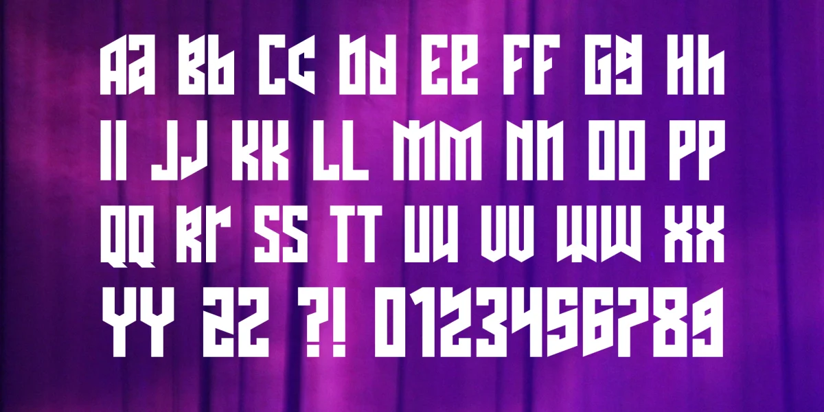 Schwachsinn Font Family preview 4