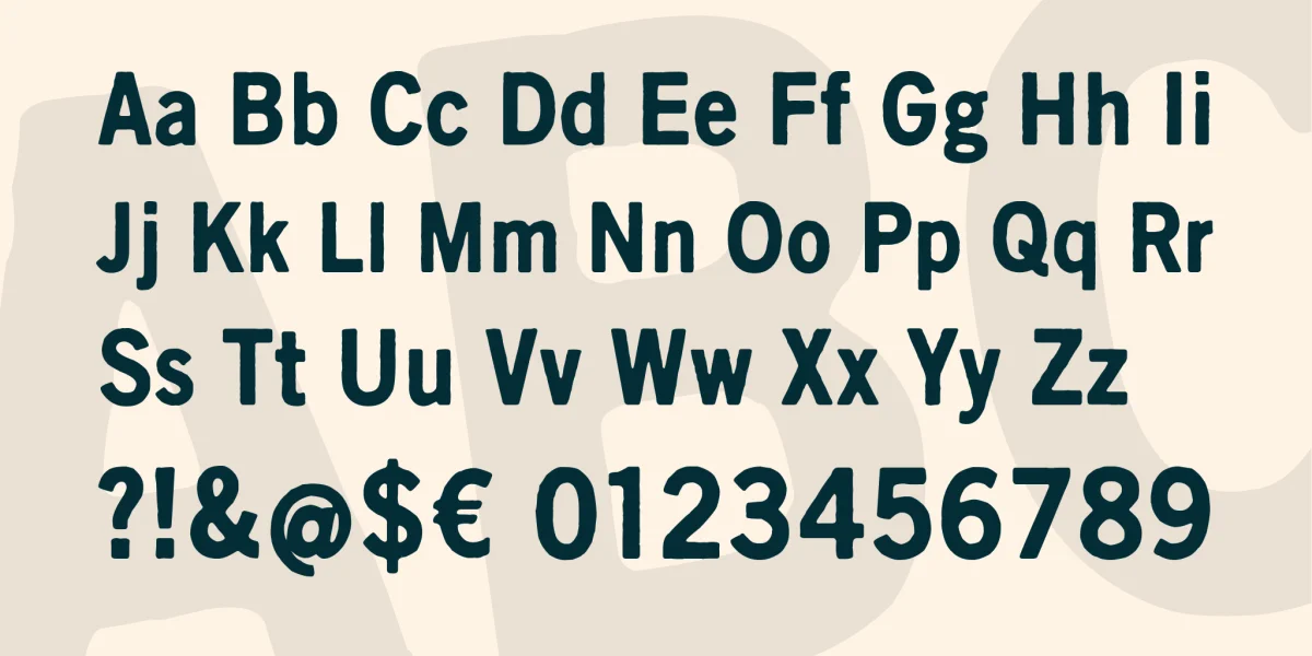 Scratch X Font Family preview 6