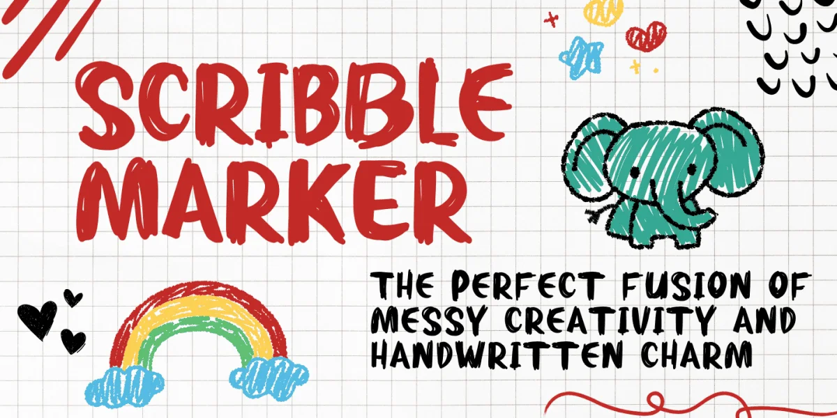 Scribble marker Font