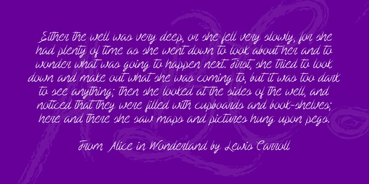 Scribble Script Font preview 3