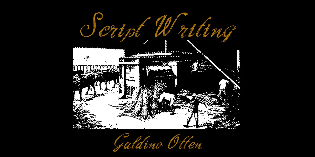 Script Writing Font