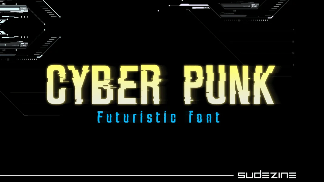 SDGlitchDemo Font