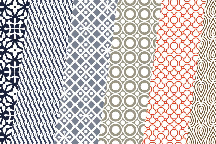 Seamless Patterns Various Font preview 2