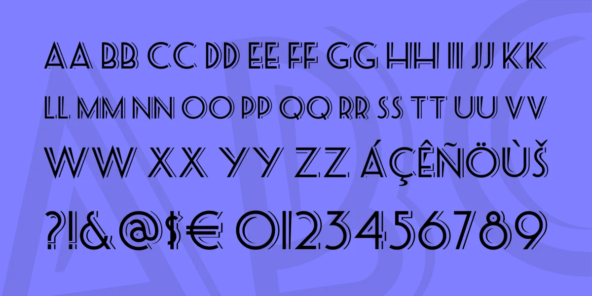 Seaside Resort NF Font preview 3