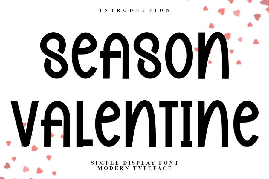 Season Valentine Font