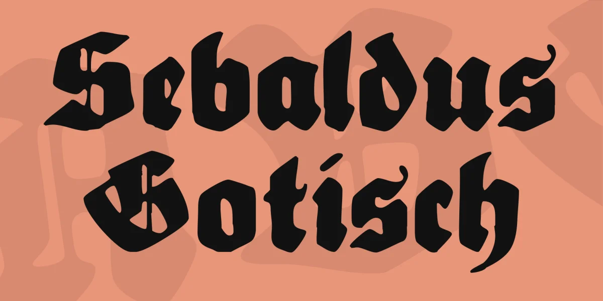 Sebaldus Gotisch Font