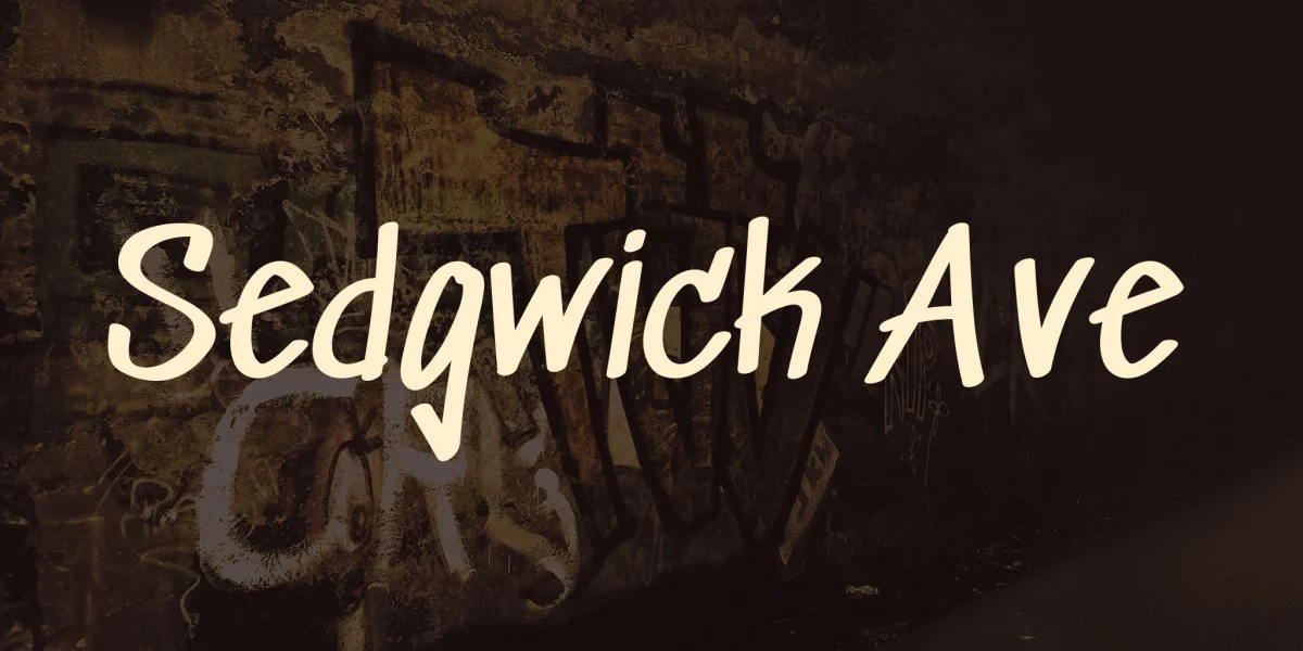 Sedgwick Ave Font