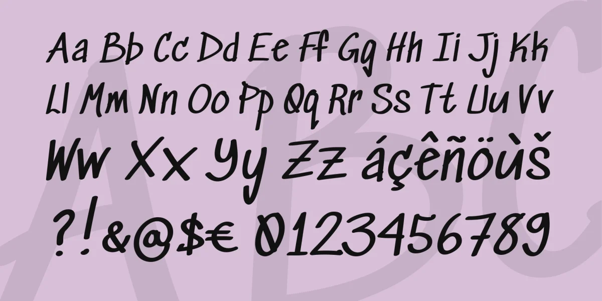 Sedgwick Ave Font preview 4