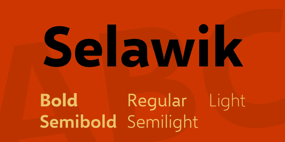 Selawik Font Family