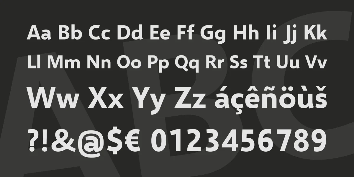 Selawik Font Family preview 4
