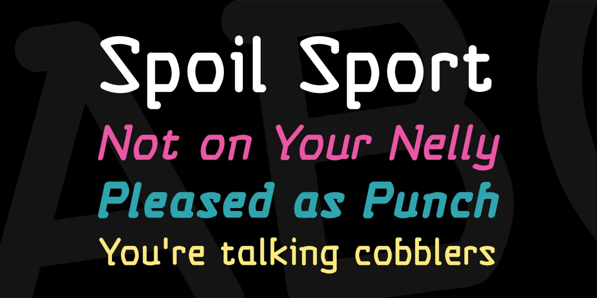 Self Destruct Button BB Font Family preview 2