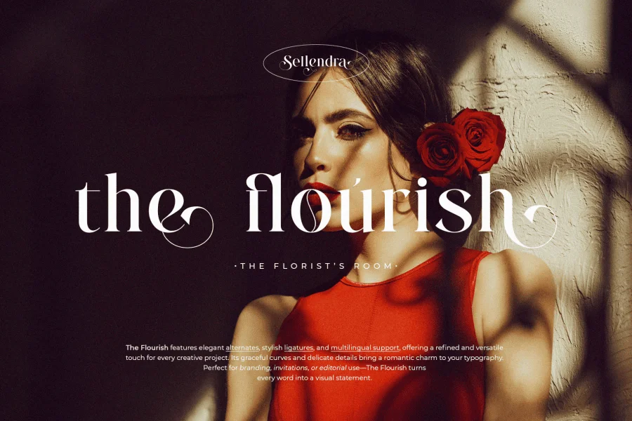 Sellendra Font preview 10
