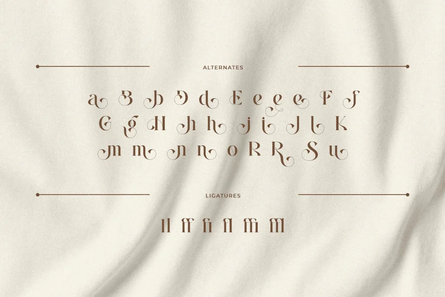 Sellendra Font preview 7