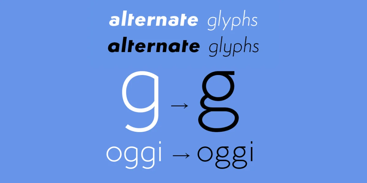 Semplicità Font Family preview 4