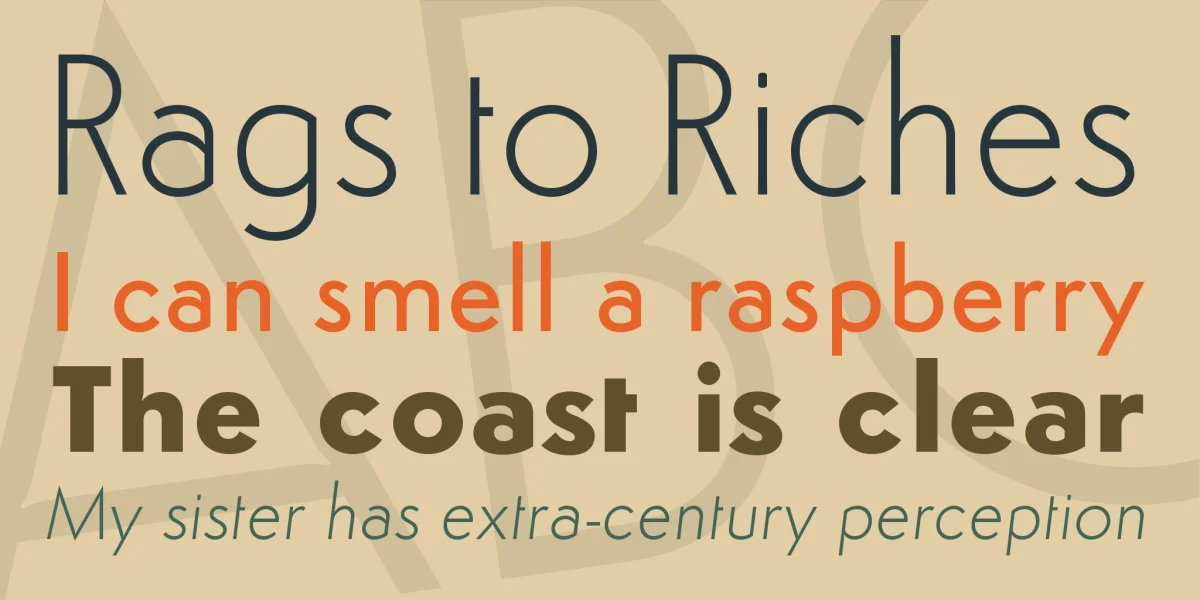 Semplicità Font Family preview 5
