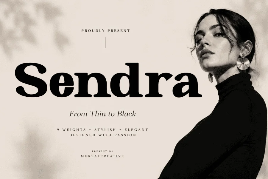 Sendra Font Family