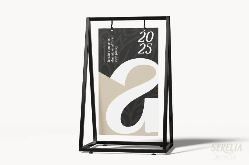 Serelia Font Family preview 3