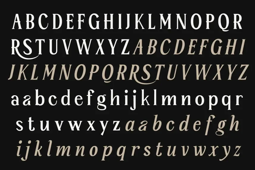 Serelia Font Family preview 6