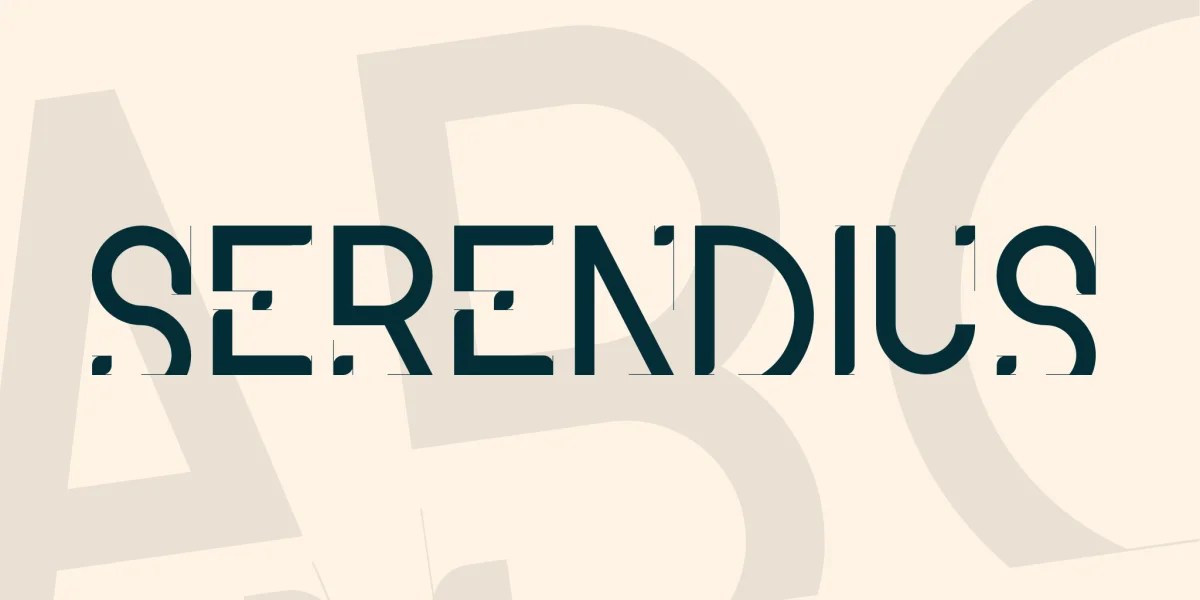 Serendius Font preview 10