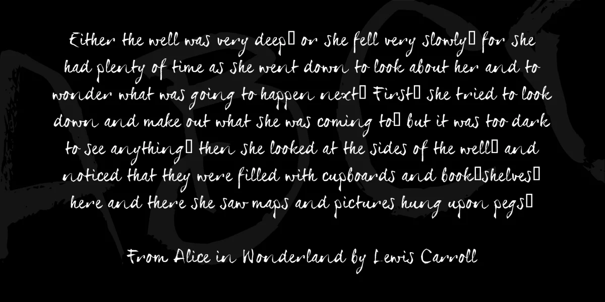 serial Sue TRIAL Font preview 3