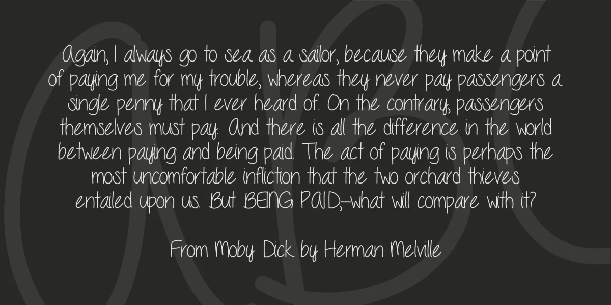 Seriously Font preview 4