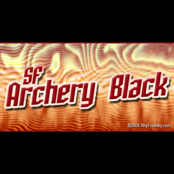 SF Archery Black Font Family