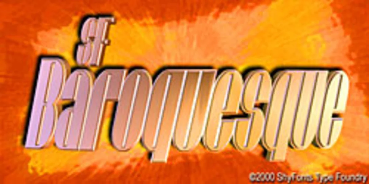 SF Baroquesque Font Family