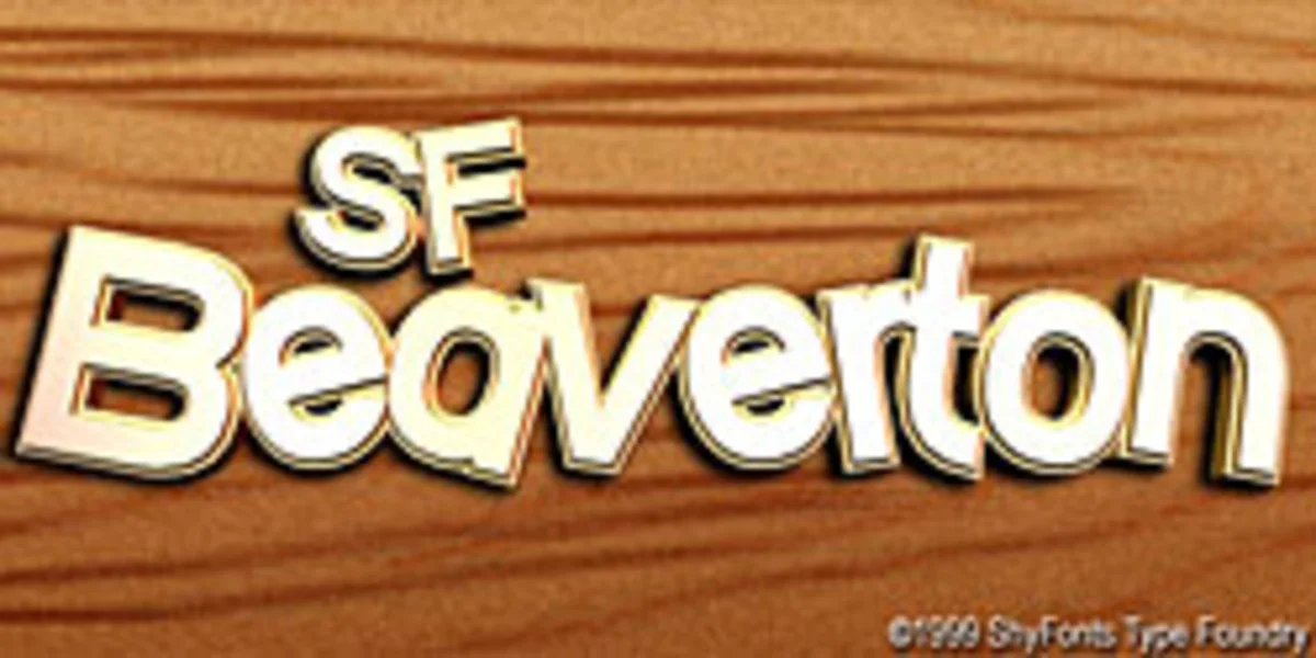 SF Beaverton Font Family