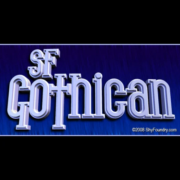 SF Gothican Font Family